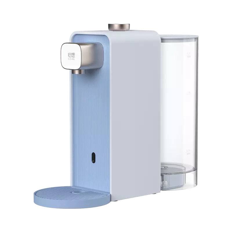 Термопот Scishare S2306 1.5 л голубой, серый термопот диспенсер xiaomi scishare antibacterial instant hot water dispenser mini soft gold s2306