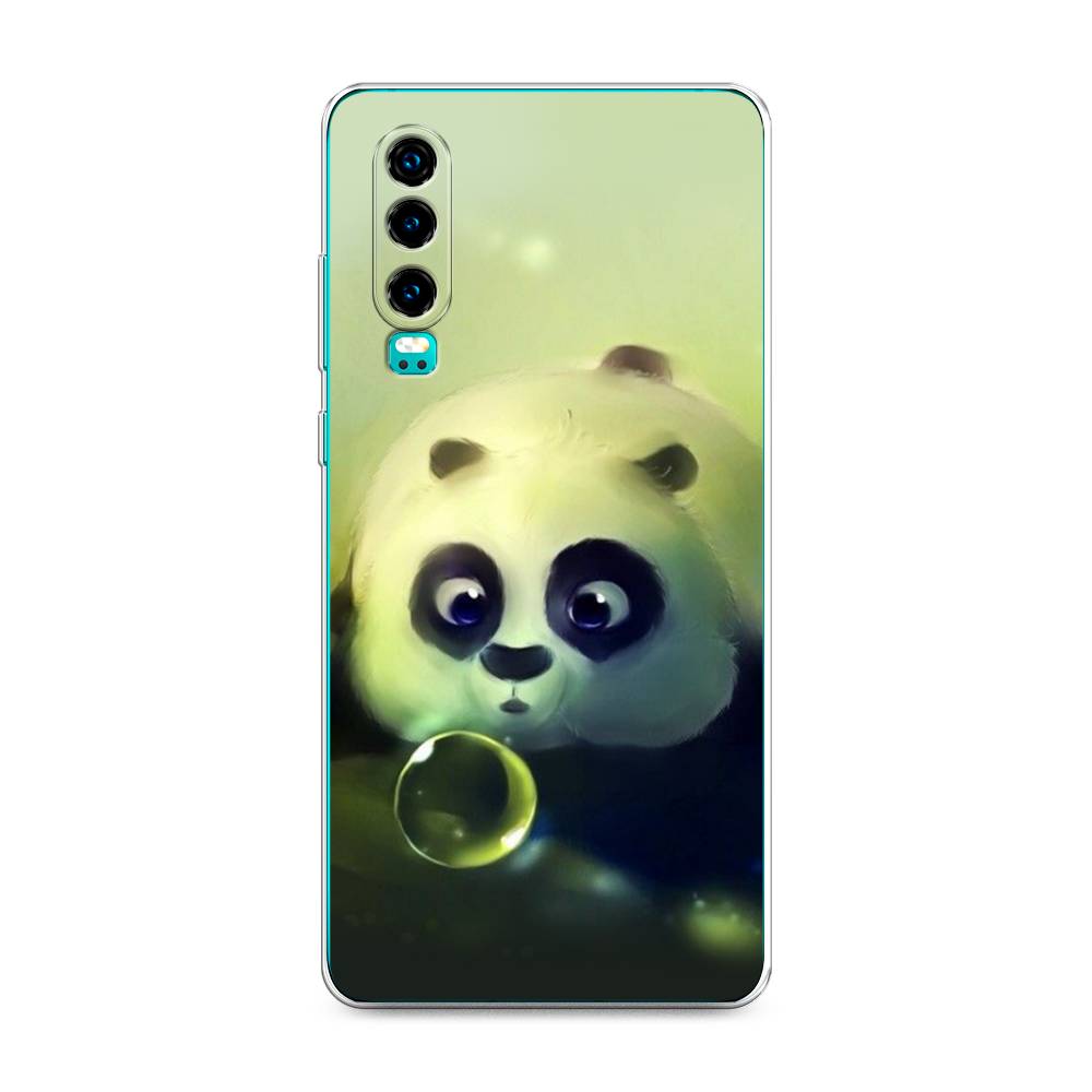 

Чехол на Huawei P30 "Малыш панды", Зеленый;черный;серый, 68550-1