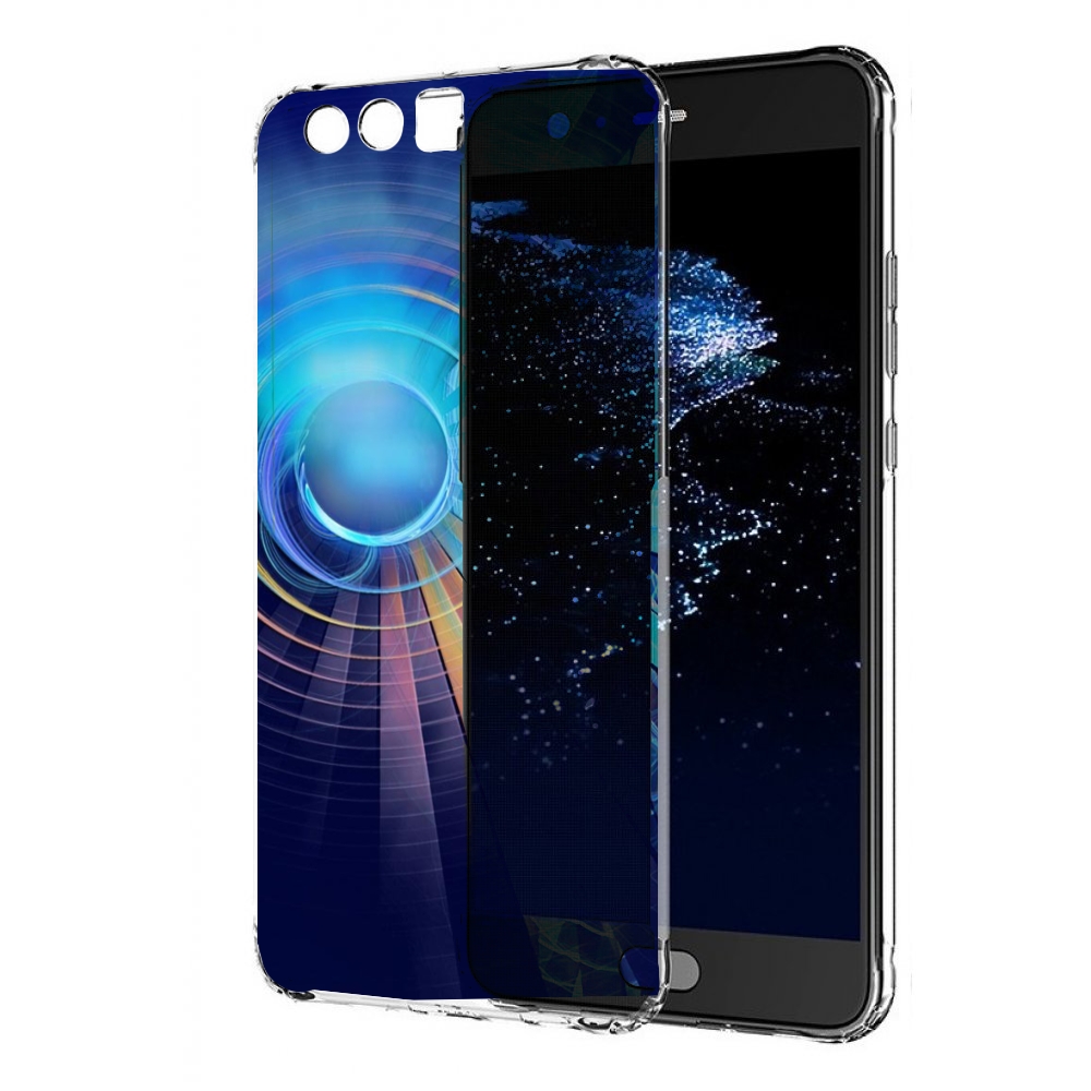 

Чехол бампер MyPads Баленсиага-абстракция для Huawei P10 Plus пр, Прозрачный, Tocco