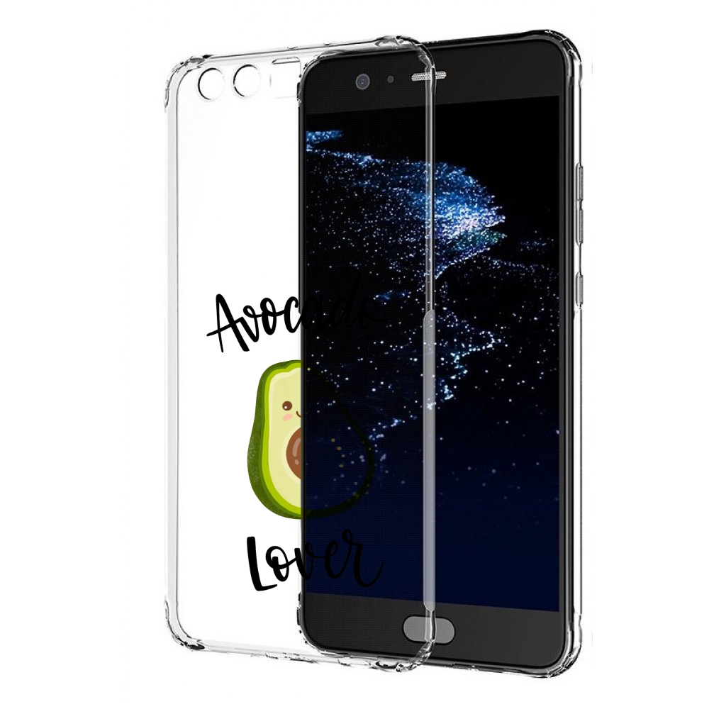 

Чехол бампер MyPads Авокадо-любовь для Huawei P10 Plus противоуд, Прозрачный, Tocco