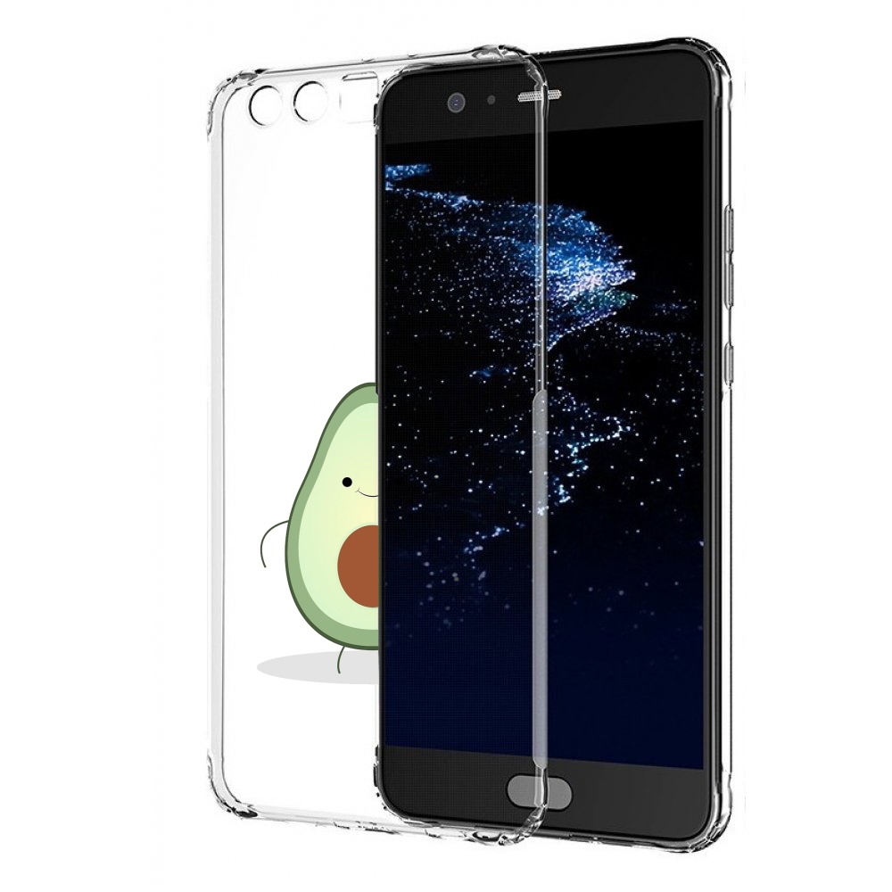 

Чехол бампер MyPads Авокадик для Huawei P10 Plus противоударный, Прозрачный, Tocco