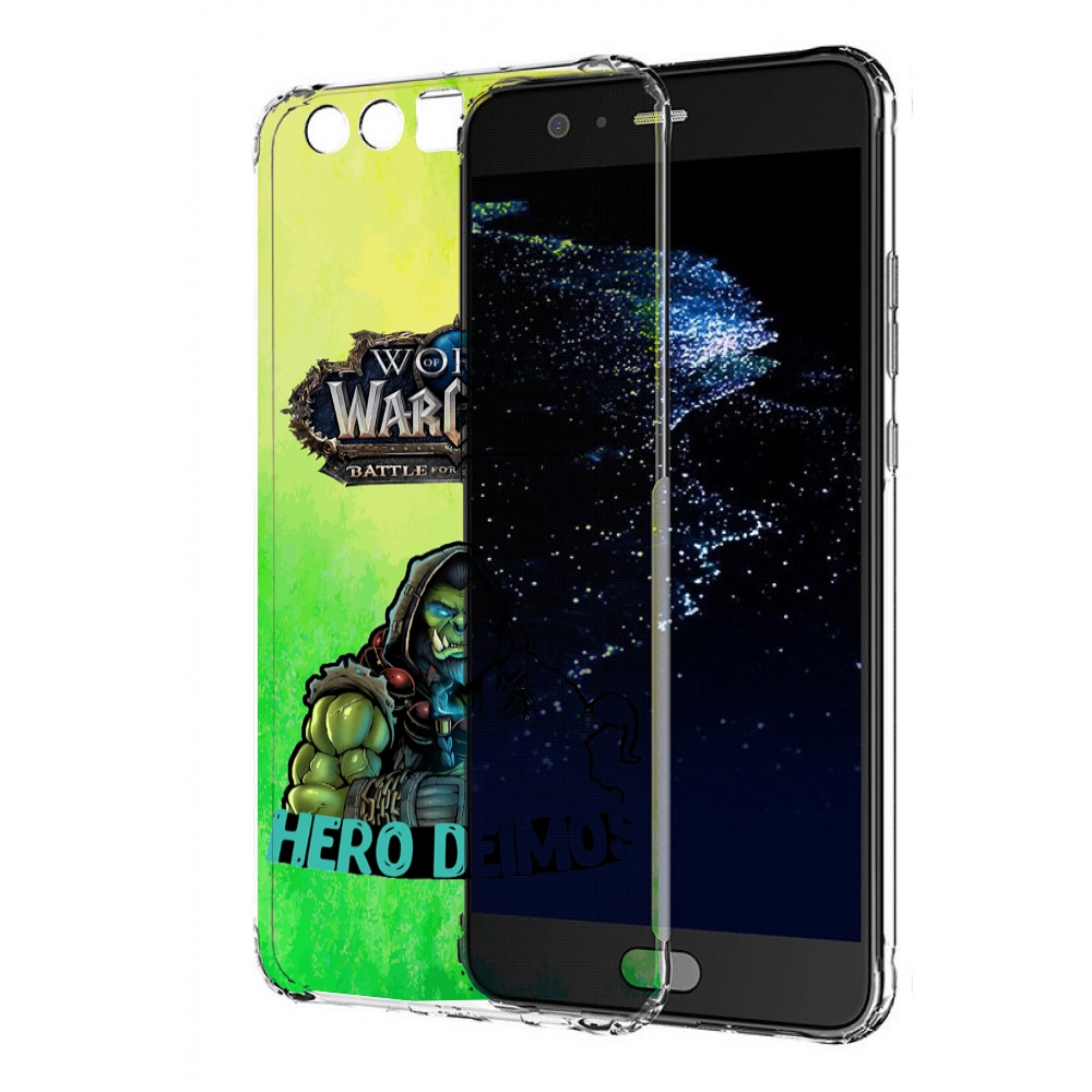 

Чехол бампер MyPads world-of-warcraft мужской для Huawei P10 Plu, Прозрачный, Tocco