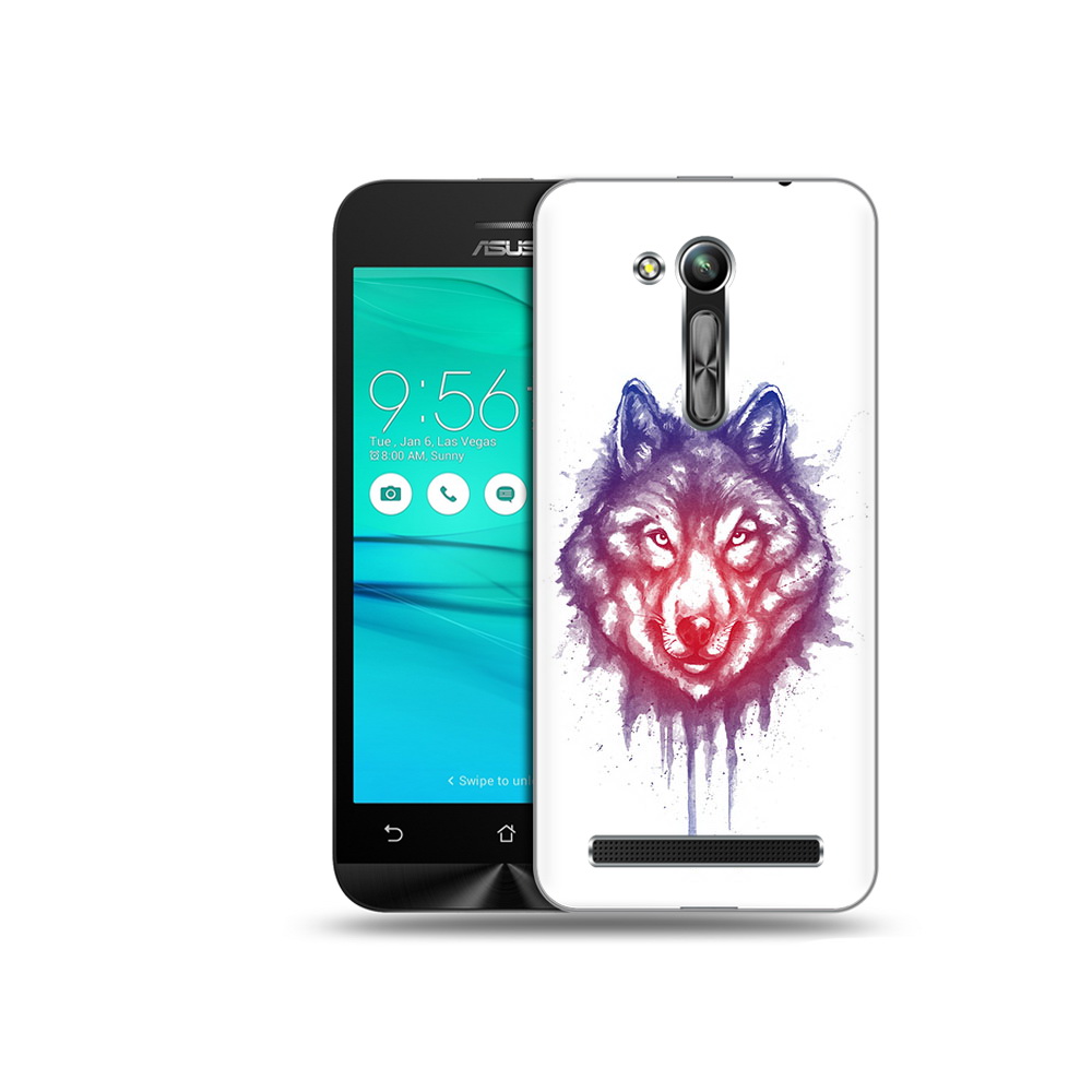 

Чехол MyPads Tocco для Asus ZenFone Go (ZB452KG) пушистый волк, Прозрачный, Tocco