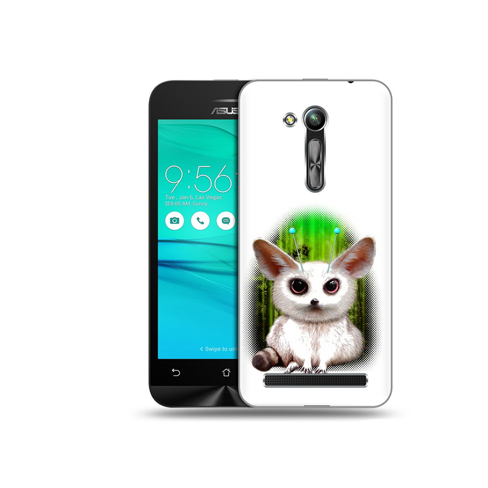 

Чехол MyPads Tocco для Asus ZenFone Go (ZB452KG) пушистое животное, Прозрачный, Tocco