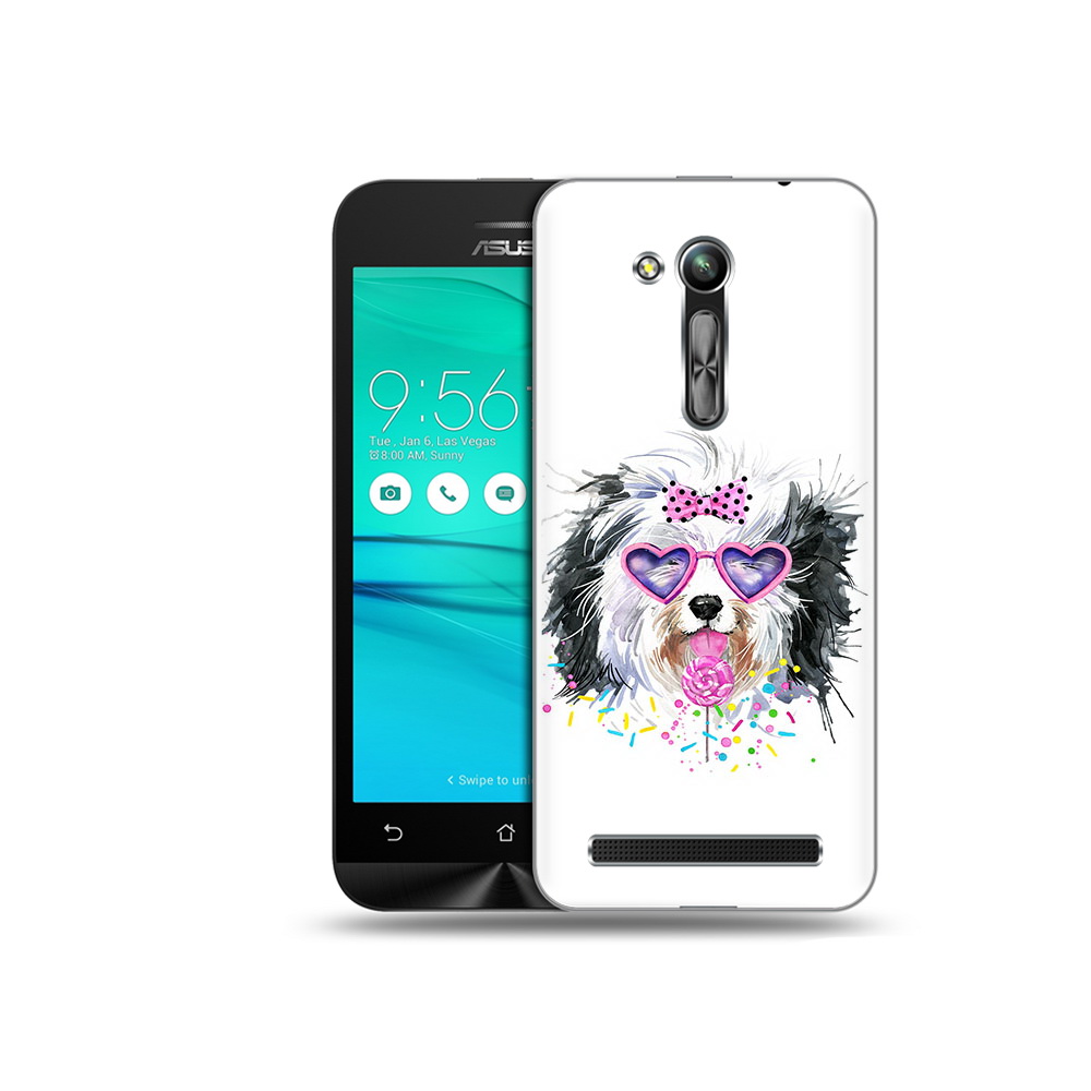 Чехол MyPads Tocco для Asus ZenFone Go (ZB452KG) пушистик