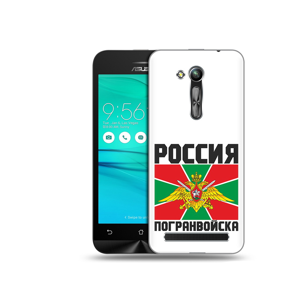 

Чехол MyPads Tocco для Asus ZenFone Go (ZB452KG) погранвойска, Прозрачный, Tocco