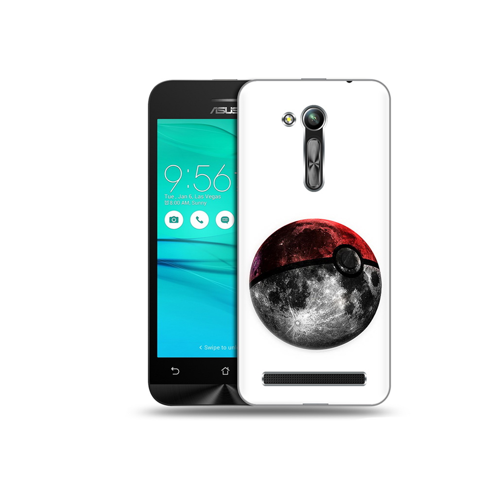 

Чехол MyPads Tocco для Asus ZenFone Go (ZB452KG) планета покебол, Прозрачный, Tocco