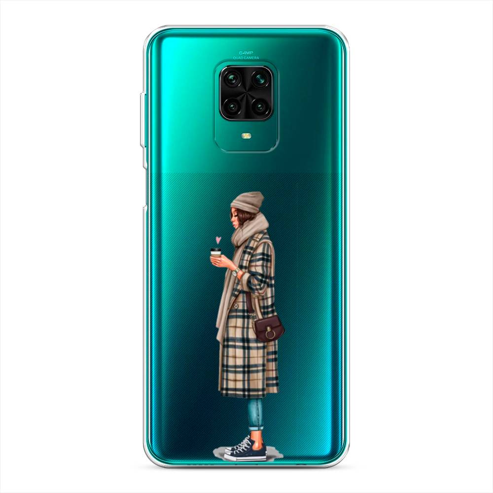

Чехол для Xiaomi Redmi Note 9 Pro/9S "Утренний кофе", Коричневый;бежевый, 38050-6