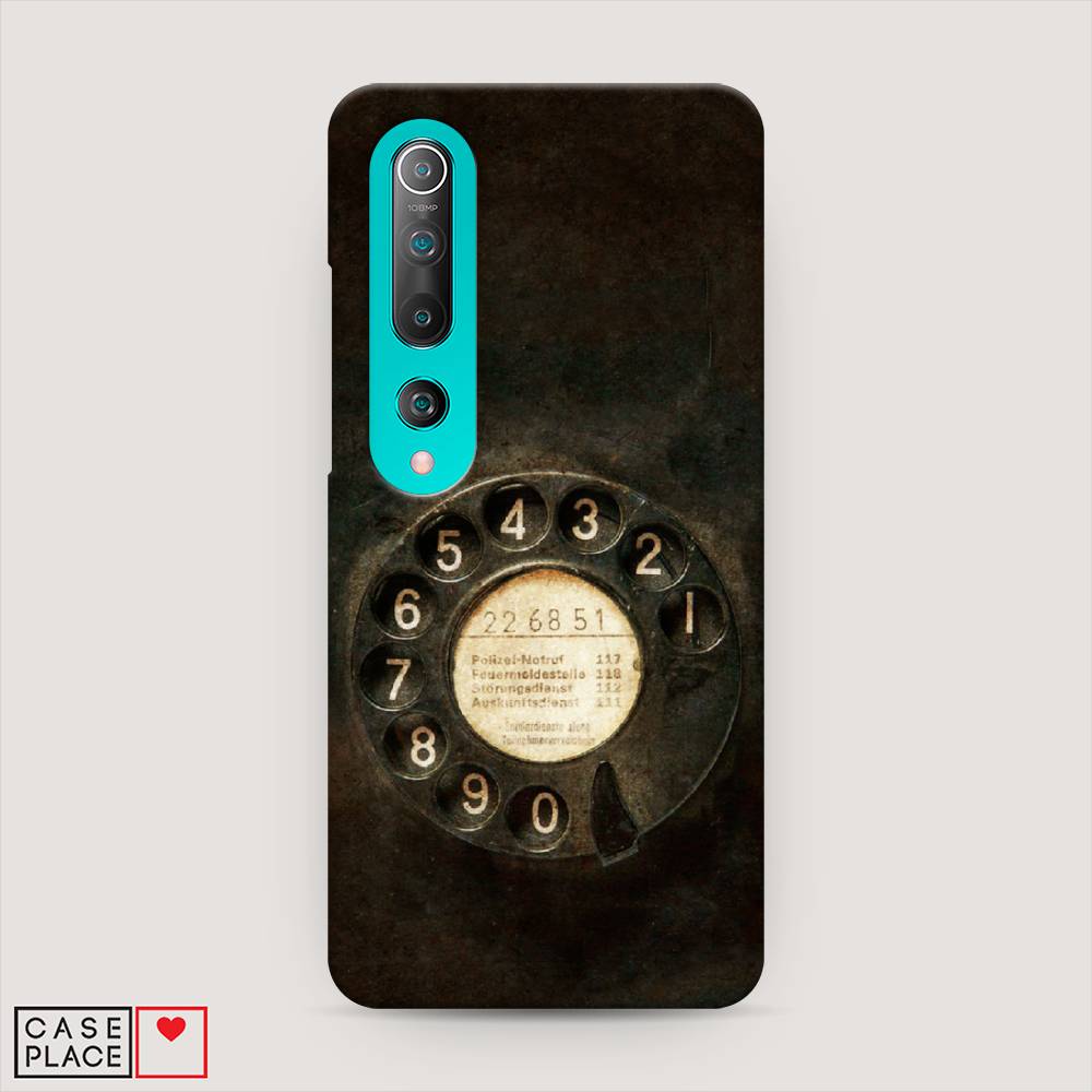 

Пластиковый чехол "Старинный телефон" на Xiaomi Mi 10, 37520-4