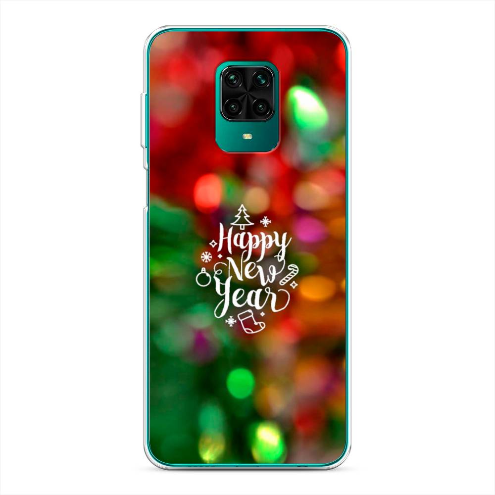 

Чехол для Xiaomi Redmi Note 9 Pro/9S "Новый Год на елке", Зеленый;красный;желтый, 38050-5