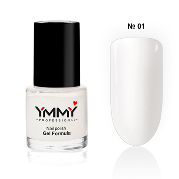 фото Лак для ногтей ymmy professional gel formula №001, 10 мл