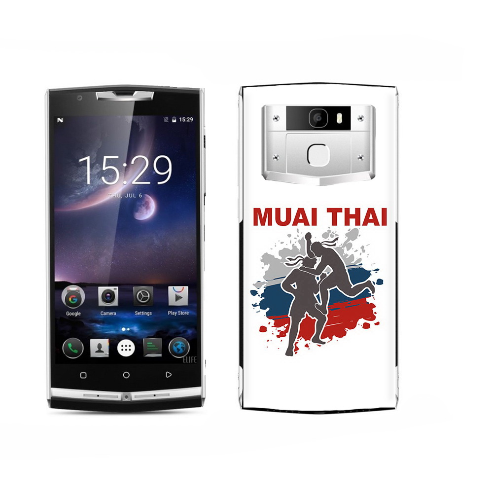 

Чехол MyPads Tocco для Oukitel K15 Plus Муайтай, Прозрачный, Tocco
