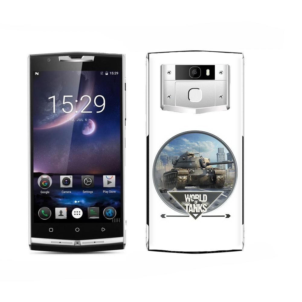 

Чехол MyPads Tocco для Oukitel K15 Plus Мир танков, Прозрачный, Tocco