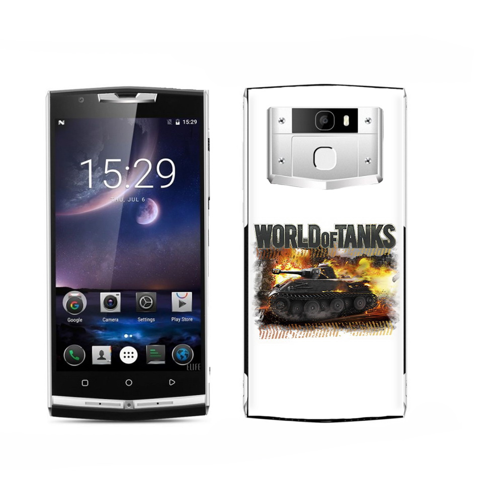 

Чехол MyPads Tocco для Oukitel K15 Plus Мир танков-2, Прозрачный, Tocco