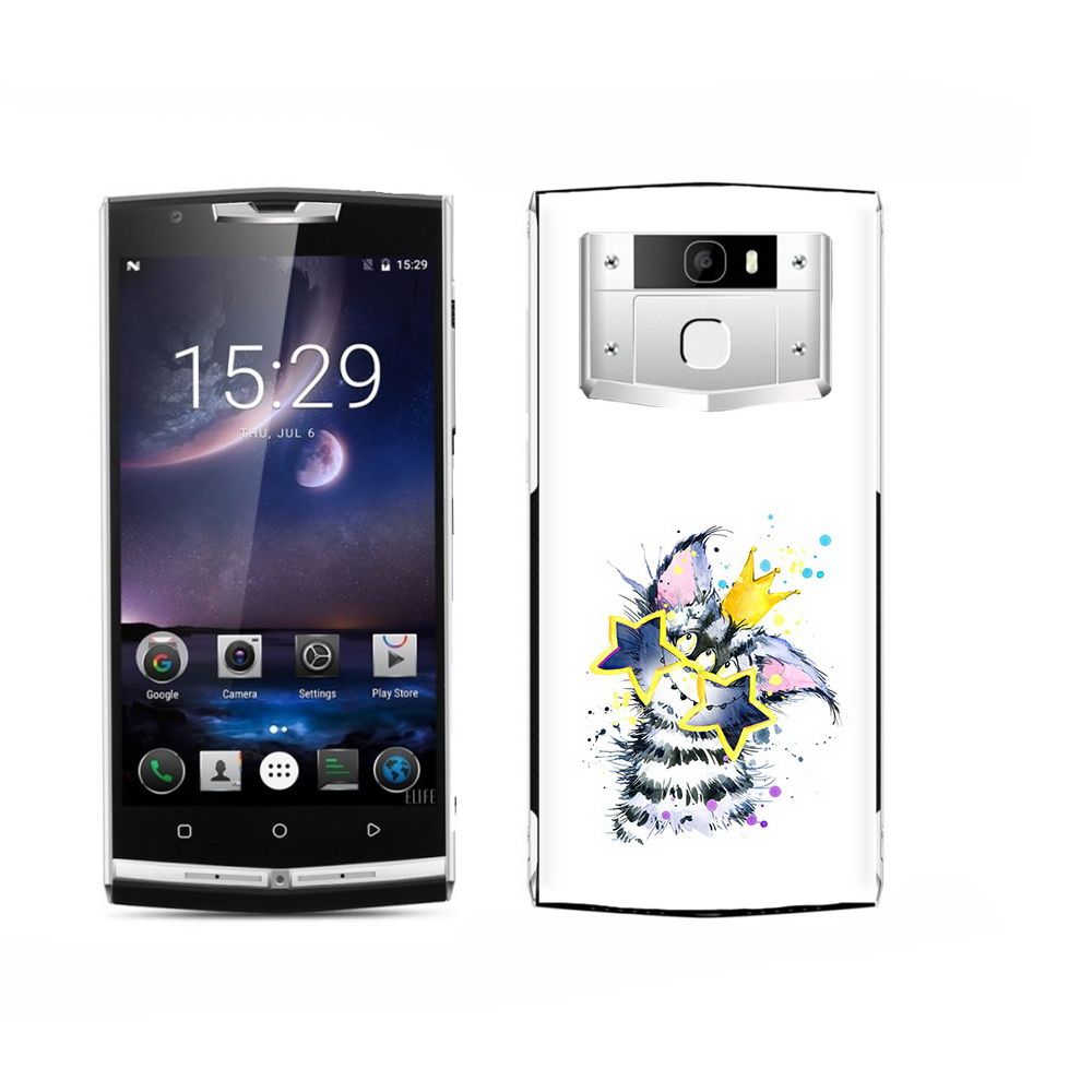 

Чехол MyPads Tocco для Oukitel K15 Plus Мартовский Нуся, Прозрачный, Tocco