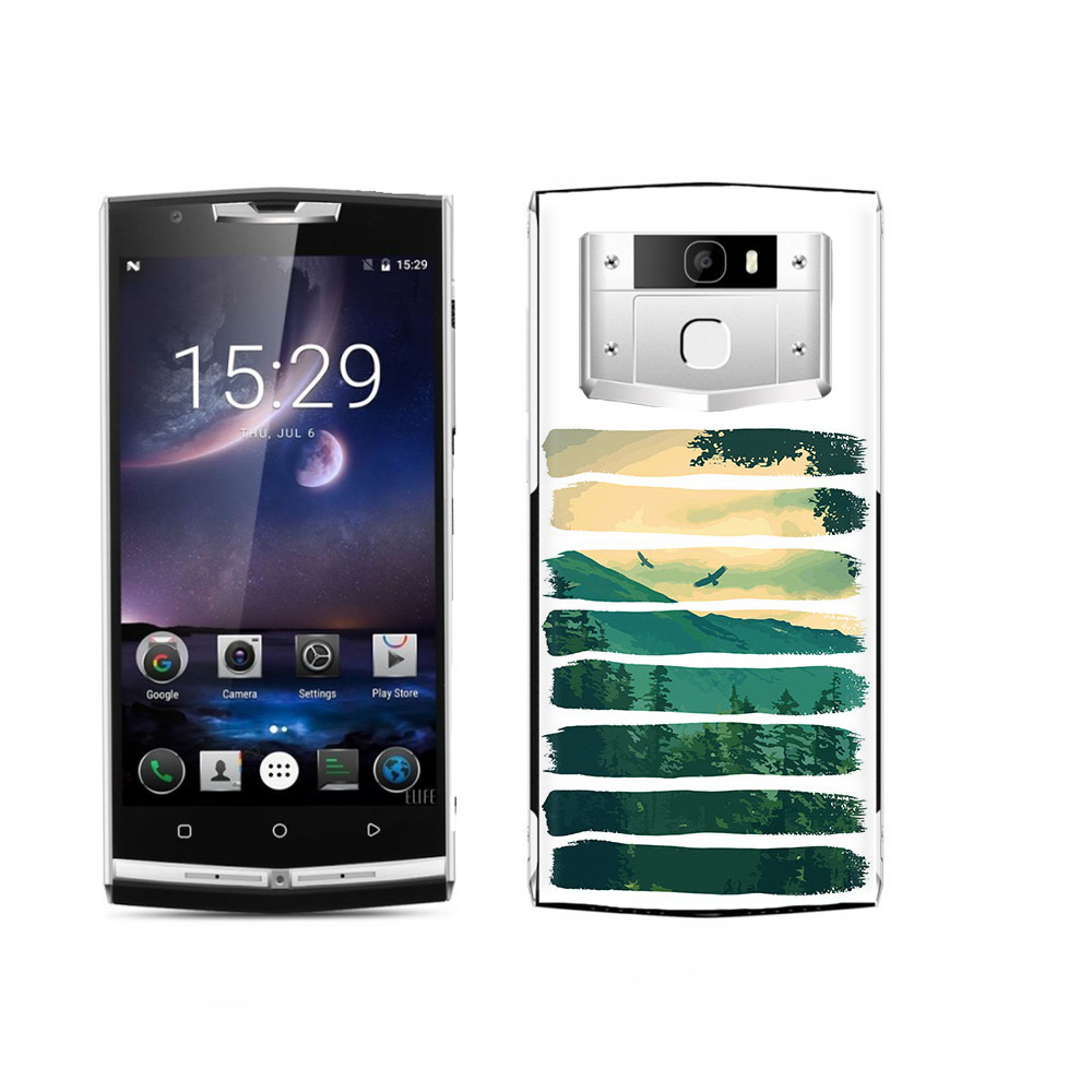 

Чехол MyPads Tocco для Oukitel K15 Plus Лесная чаща, Прозрачный, Tocco