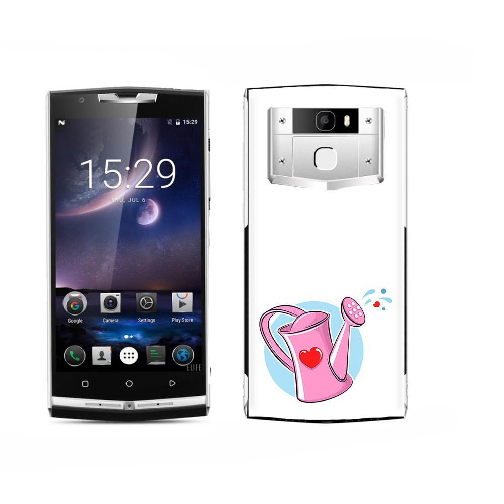 

Чехол MyPads Tocco для Oukitel K15 Plus Лейка любви 14 февраля, Прозрачный, Tocco