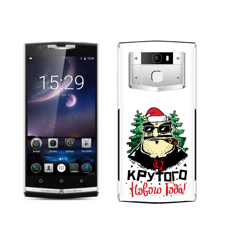 

Чехол MyPads Tocco для Oukitel K10000 Pro Крутого нового года 2023, Прозрачный, Tocco