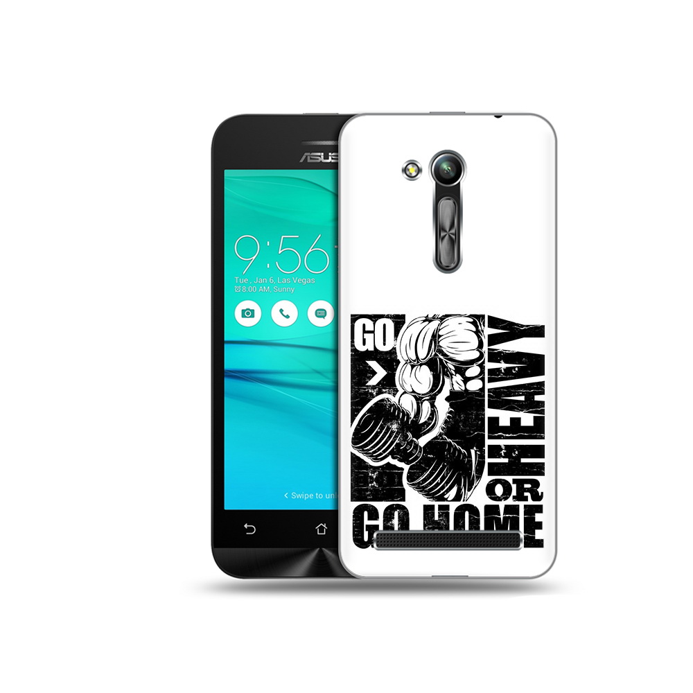 

Чехол MyPads Tocco для Asus ZenFone Go (ZB452KG) накаченные руки, Прозрачный, Tocco