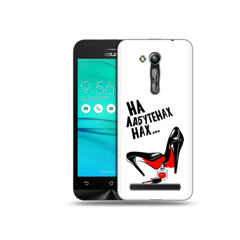 

Чехол MyPads Tocco для Asus ZenFone Go (ZB452KG) на лабутенах, Прозрачный, Tocco