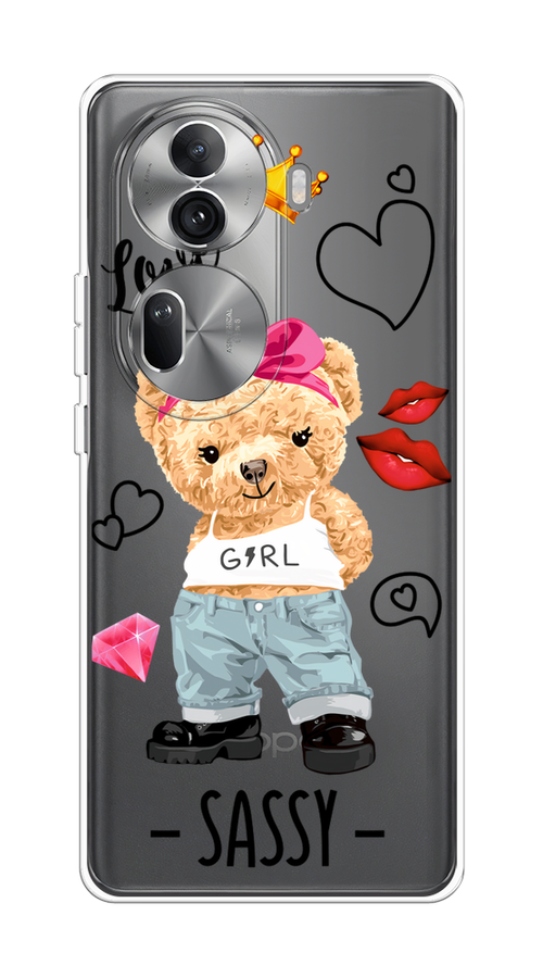

Чехол на Oppo Reno 11 Pro (Global) "Sugar Mommy", Голубой;белый;розовый, 2515950-1
