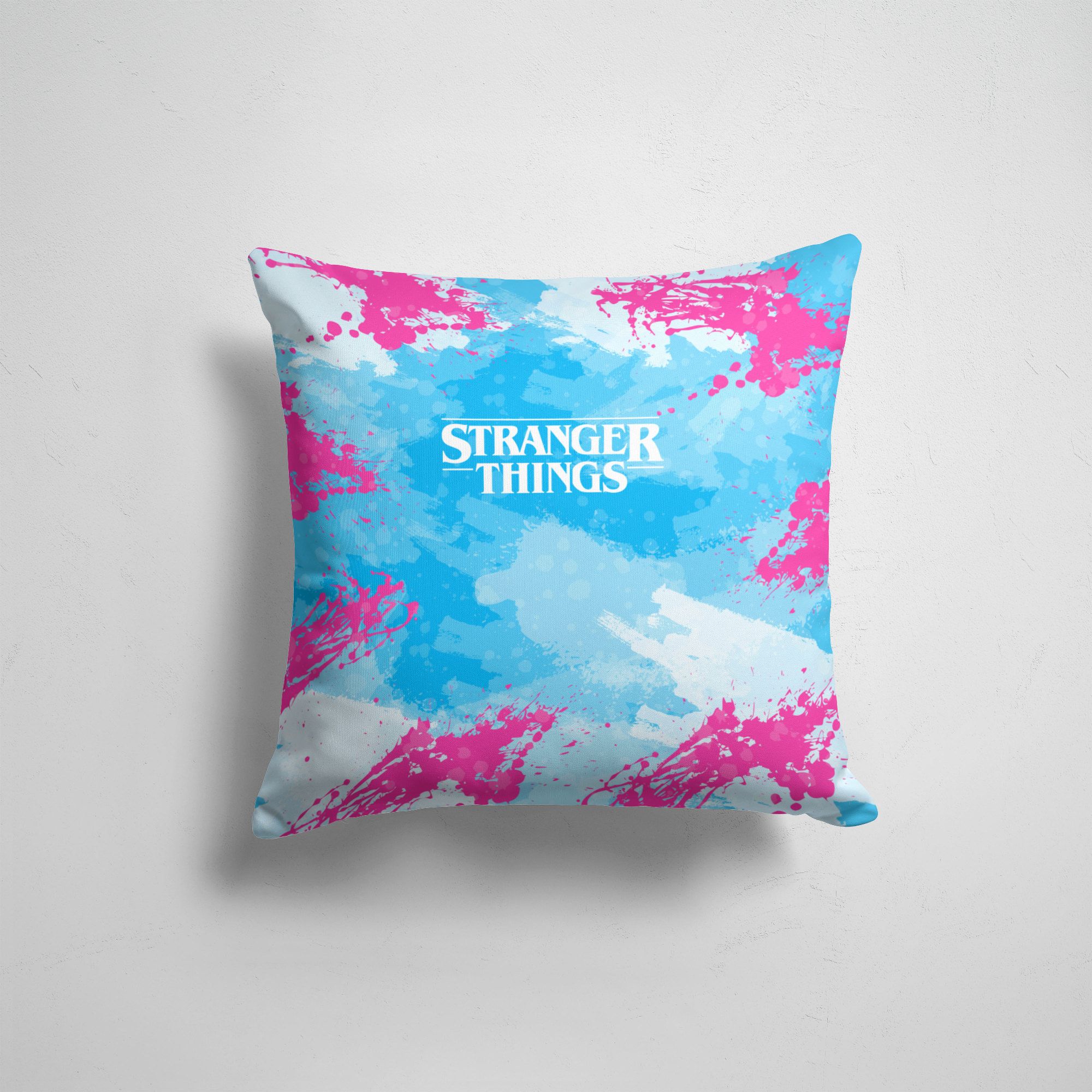 

Подушка декоративная 45х45см Сериалы Очень странные дела STRANGER THINGS, Разноцветный