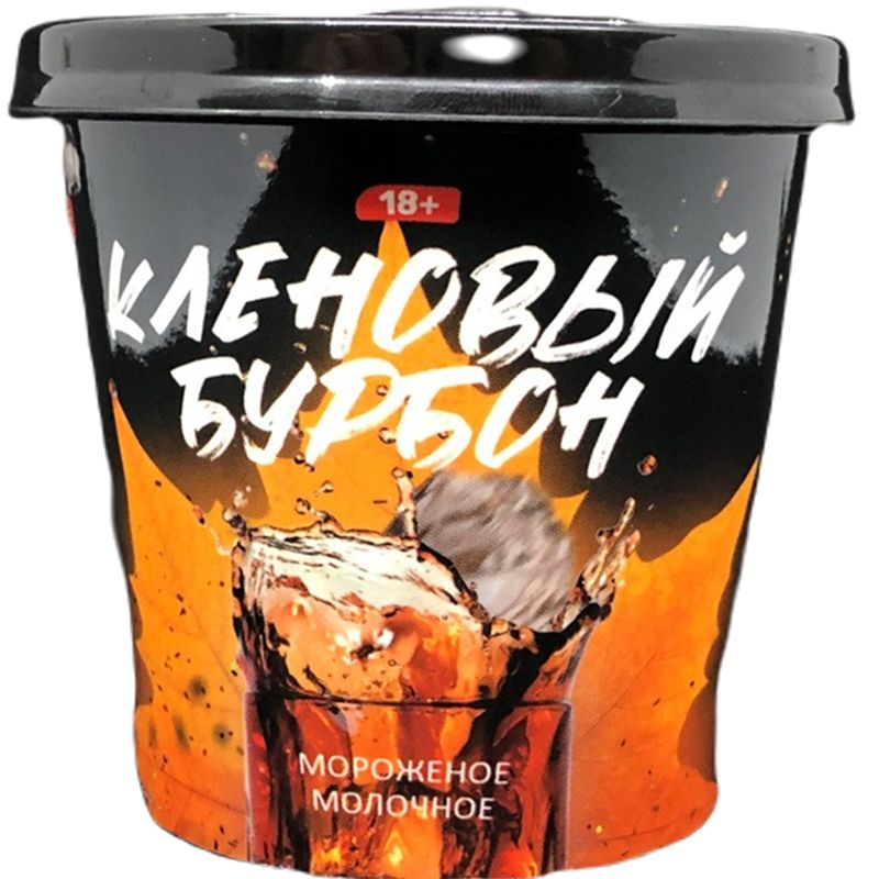 

Мороженое молочное Alcreme Кленовый бурбон с добавлением алкоголя 150 г