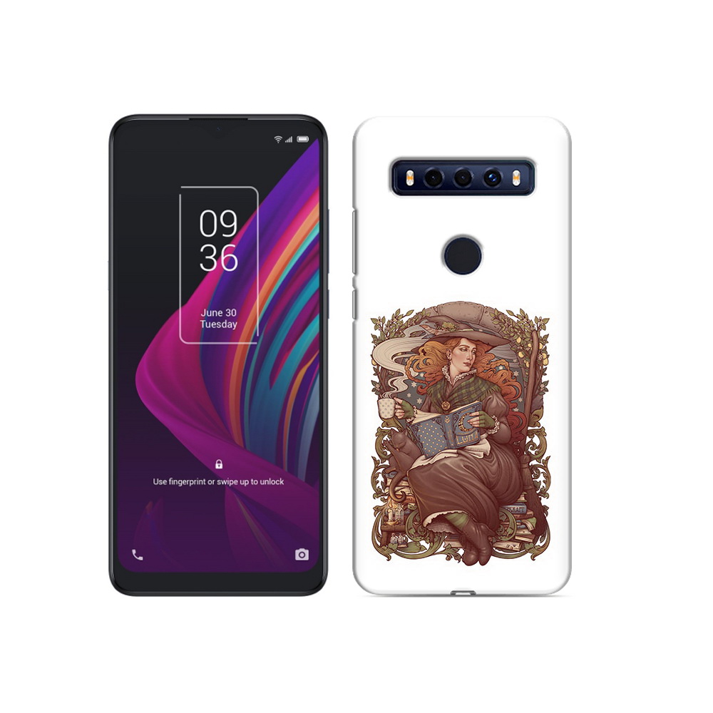 

Чехол MyPads Tocco для TCL 10 SE Женские_126, Прозрачный, Tocco