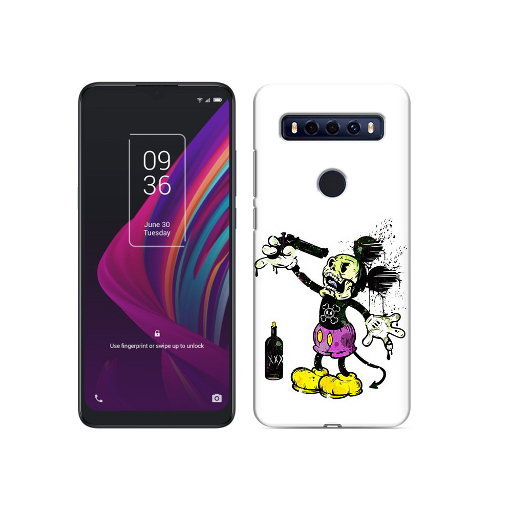 

Чехол MyPads Tocco для TCL 10 SE Драг Микки, Прозрачный, Tocco