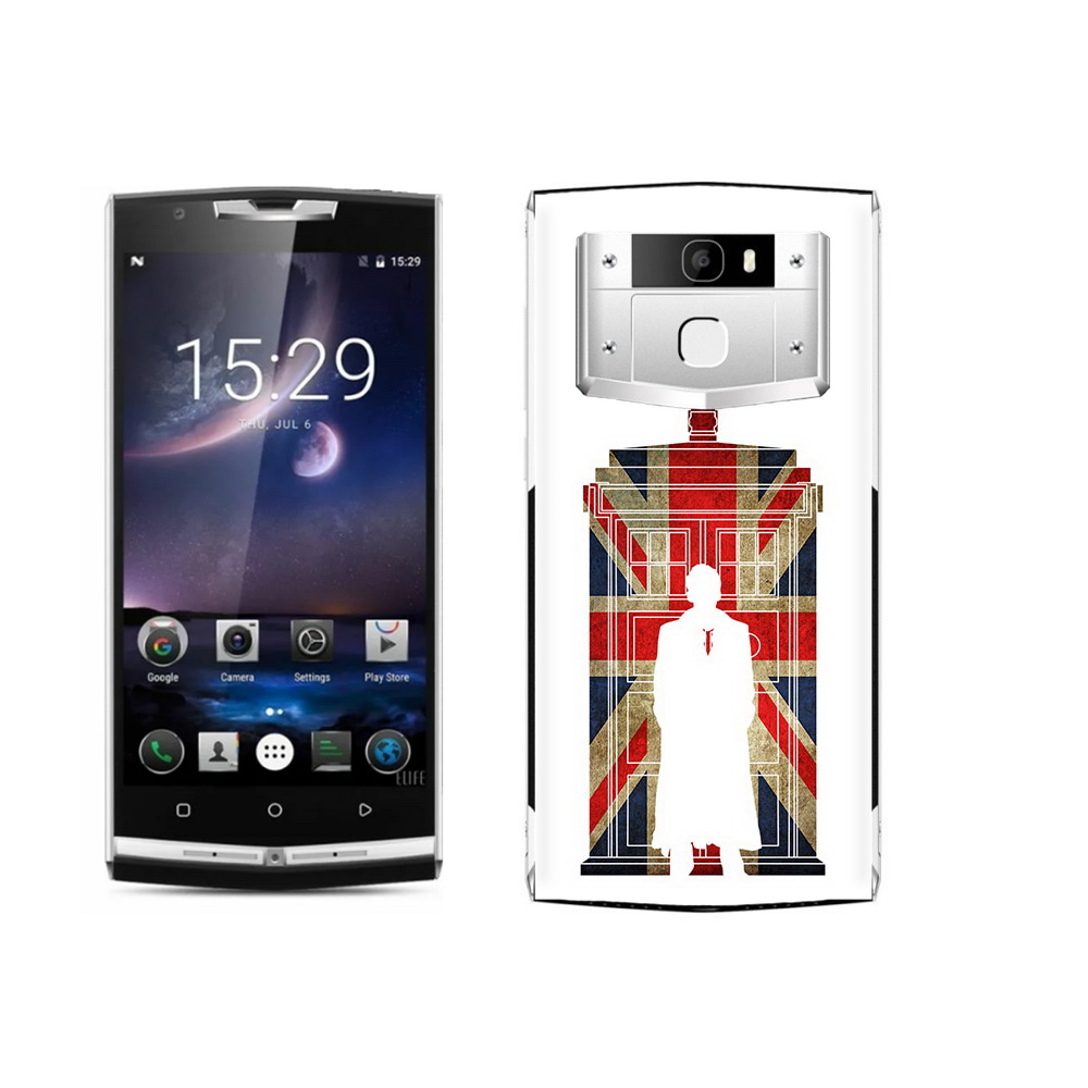 

Чехол MyPads Tocco для Oukitel K10000 Pro шерлок холмс, Прозрачный, Tocco