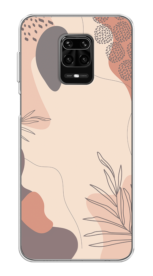 

Чехол на Xiaomi Redmi Note 9 Pro/9S "Нюдовые тона", Коричневый;серый, 38050-4