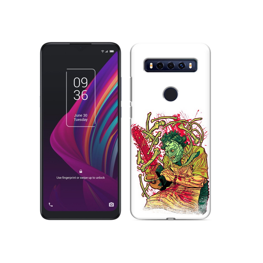 

Чехол MyPads Tocco для TCL 10 SE яркий мясник, Прозрачный, Tocco