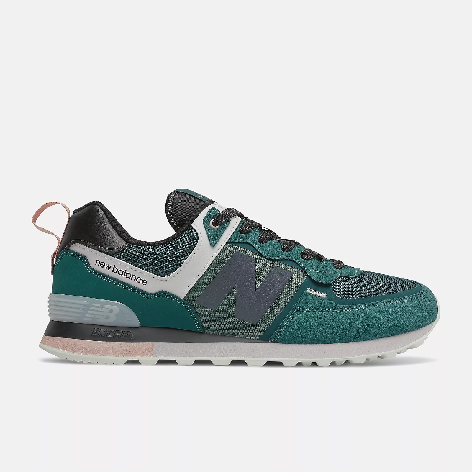 фото Кроссовки мужские new balance 574 зеленые 7.5 us