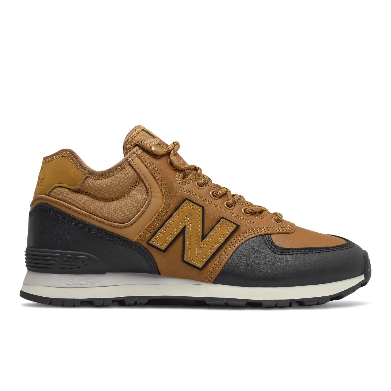 фото Кроссовки мужские new balance 574 mid коричневые 10 us