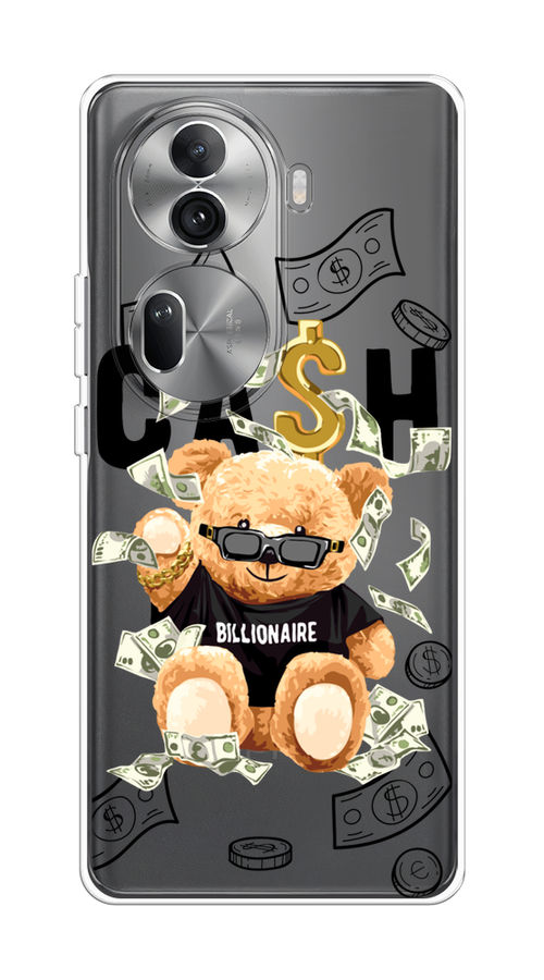 

Чехол на Oppo Reno 11 Pro (Global) "Big cash", Черный;серый;бежевый, 2515950-1