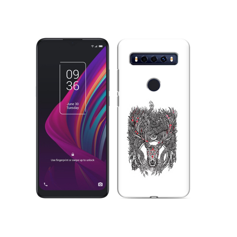 

Чехол MyPads Tocco для TCL 10 SE Дизайнерские_676, Прозрачный, Tocco