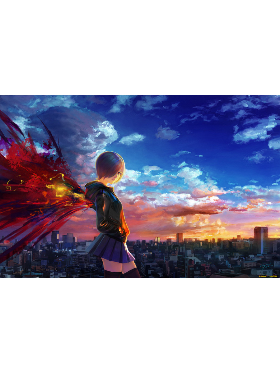 

Постер DRABS A2 Аниме Токийский гуль Тоука 1