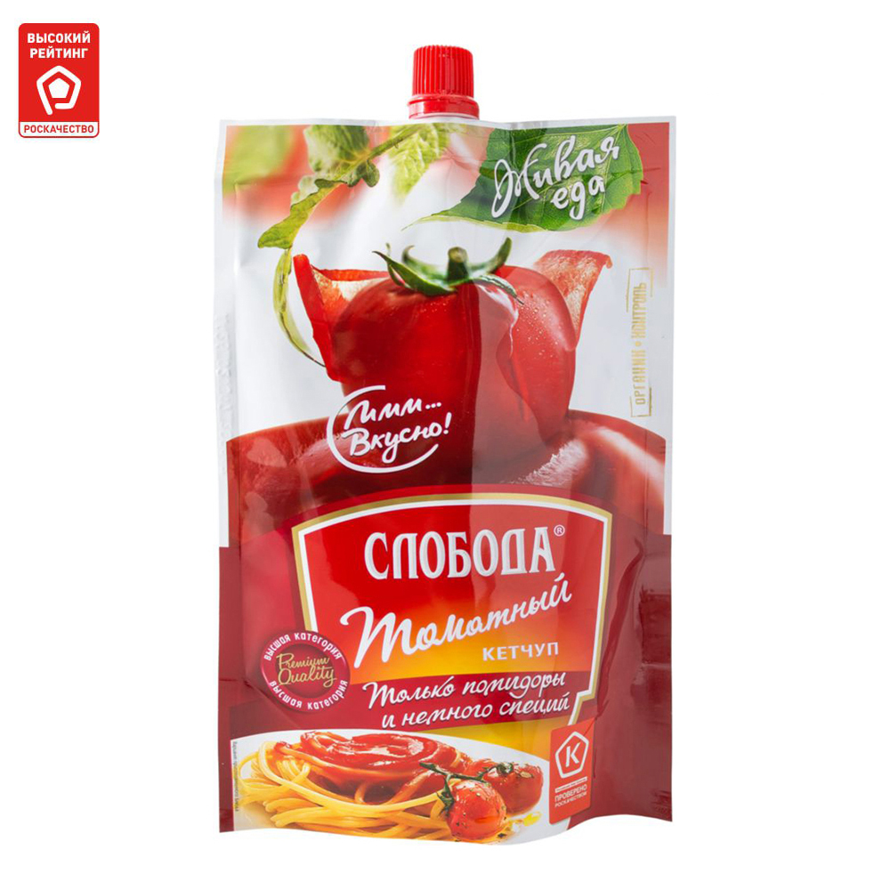 Кетчуп Слобода томатный 350 г