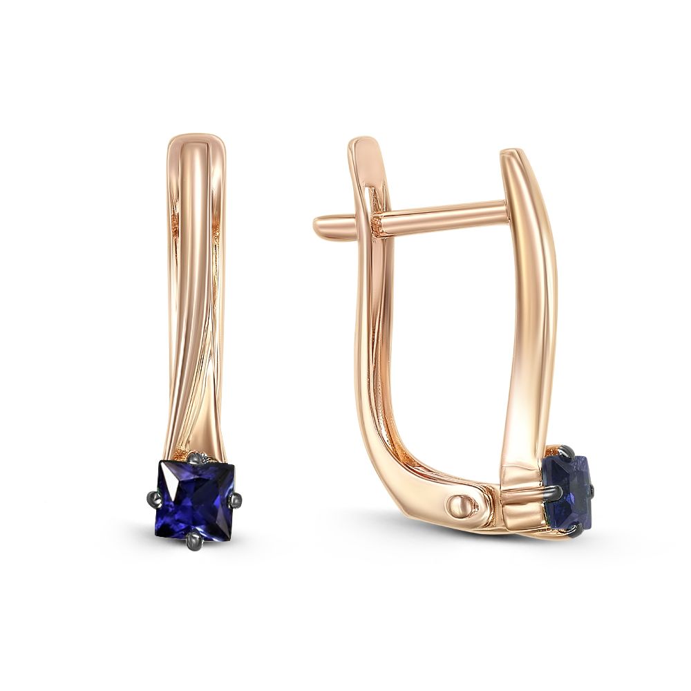 

Серьги из красного золота с сапфиром NEWGOLD 096364_02_01_010_0161, 096364_02_01_010_0161