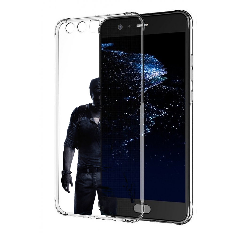 Чехол бампер MyPads uncharted-4 для Huawei P10 Plus противоударный