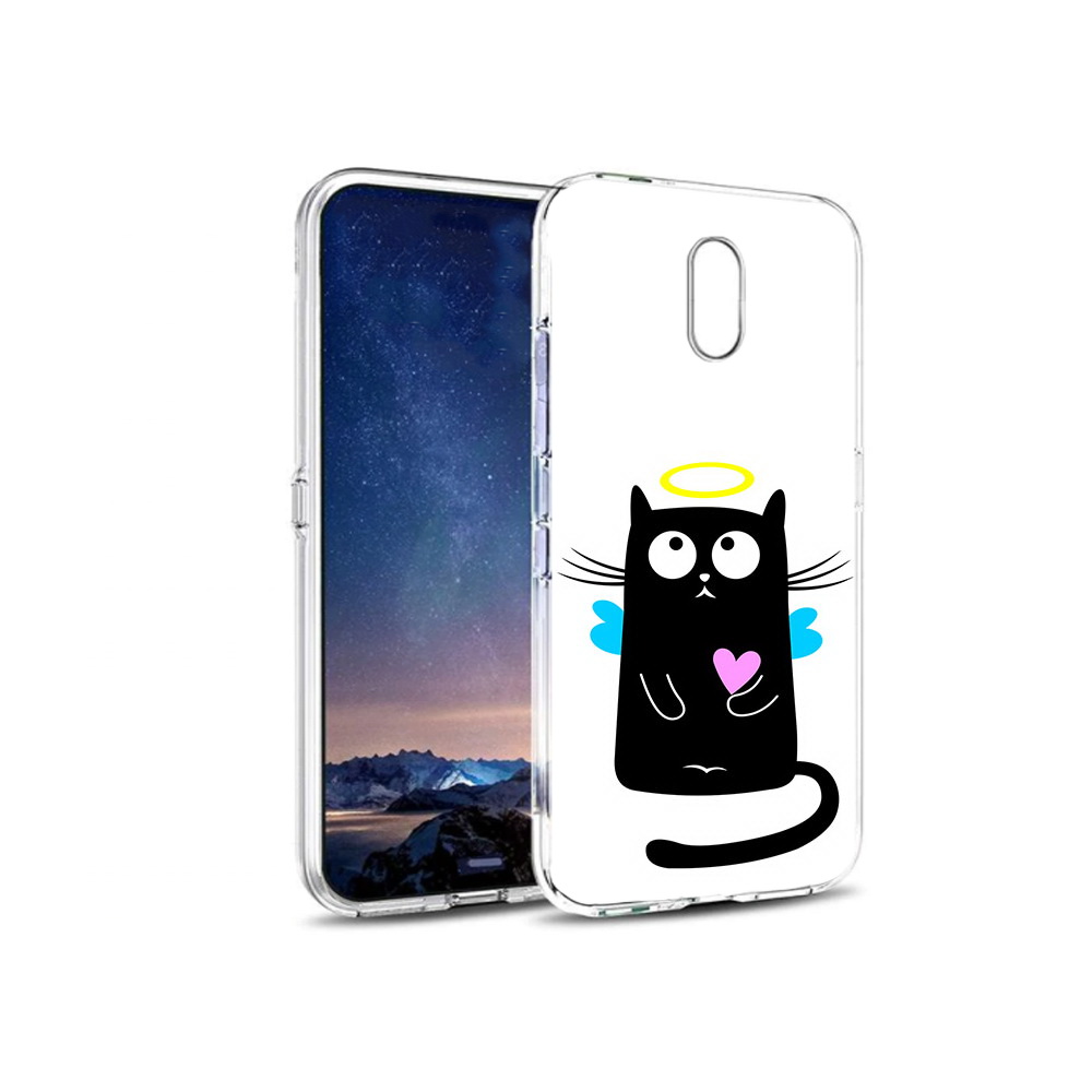 

Чехол MyPads Tocco для BQ 5016G Кот ангелок, Прозрачный, Tocco