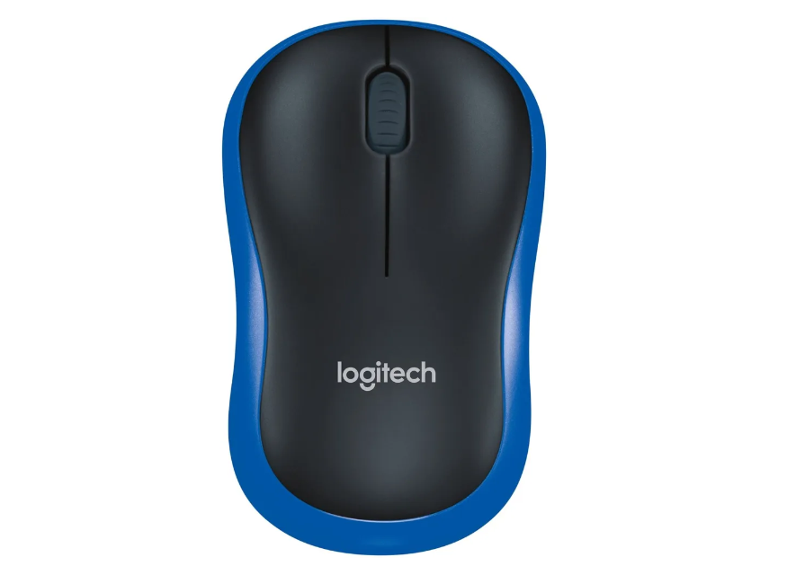 Беспроводная мышь Logitech M185 Blue/Black (910-002632)