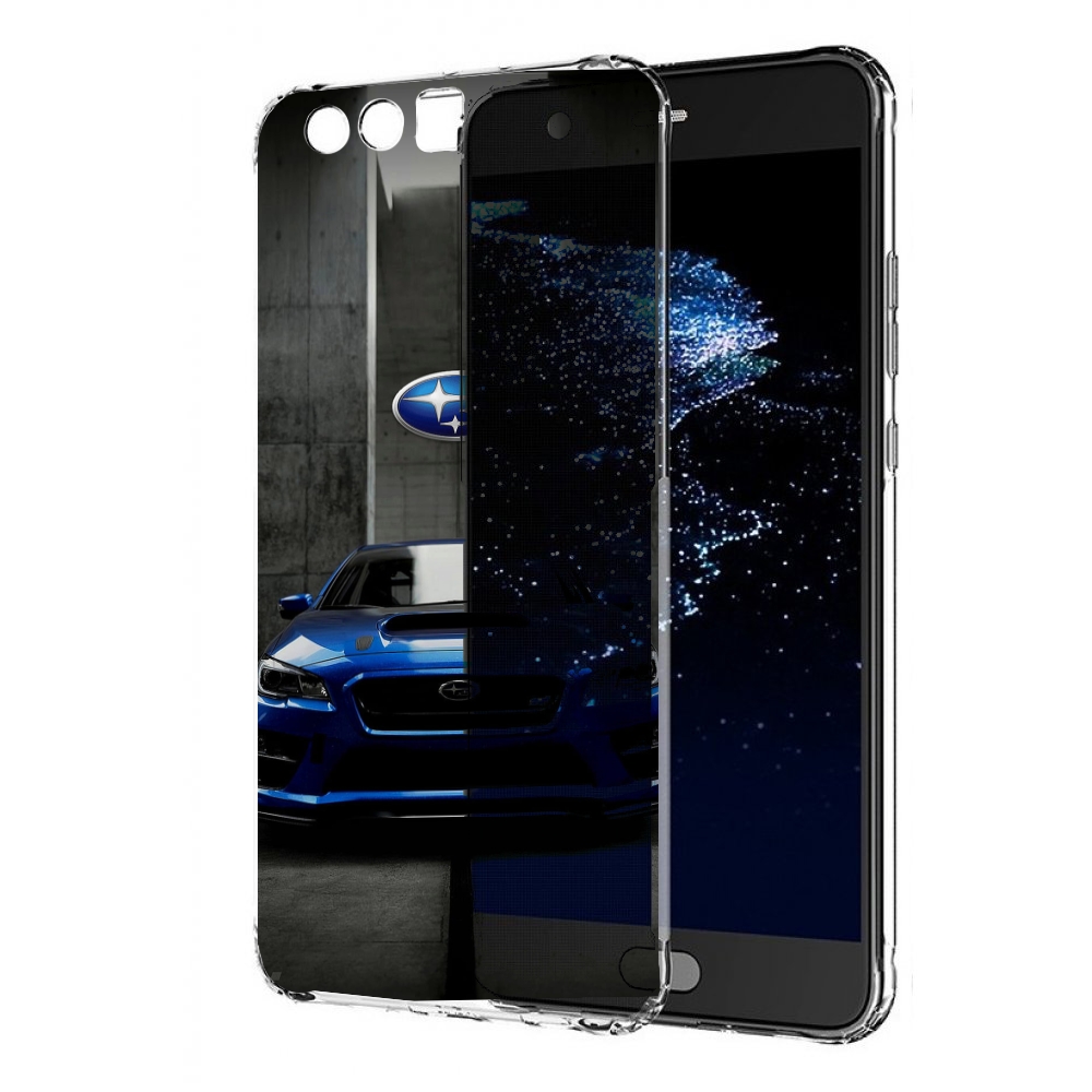 

Чехол бампер MyPads subaru субару 1 мужской для Huawei P10 Plus, Прозрачный, Tocco