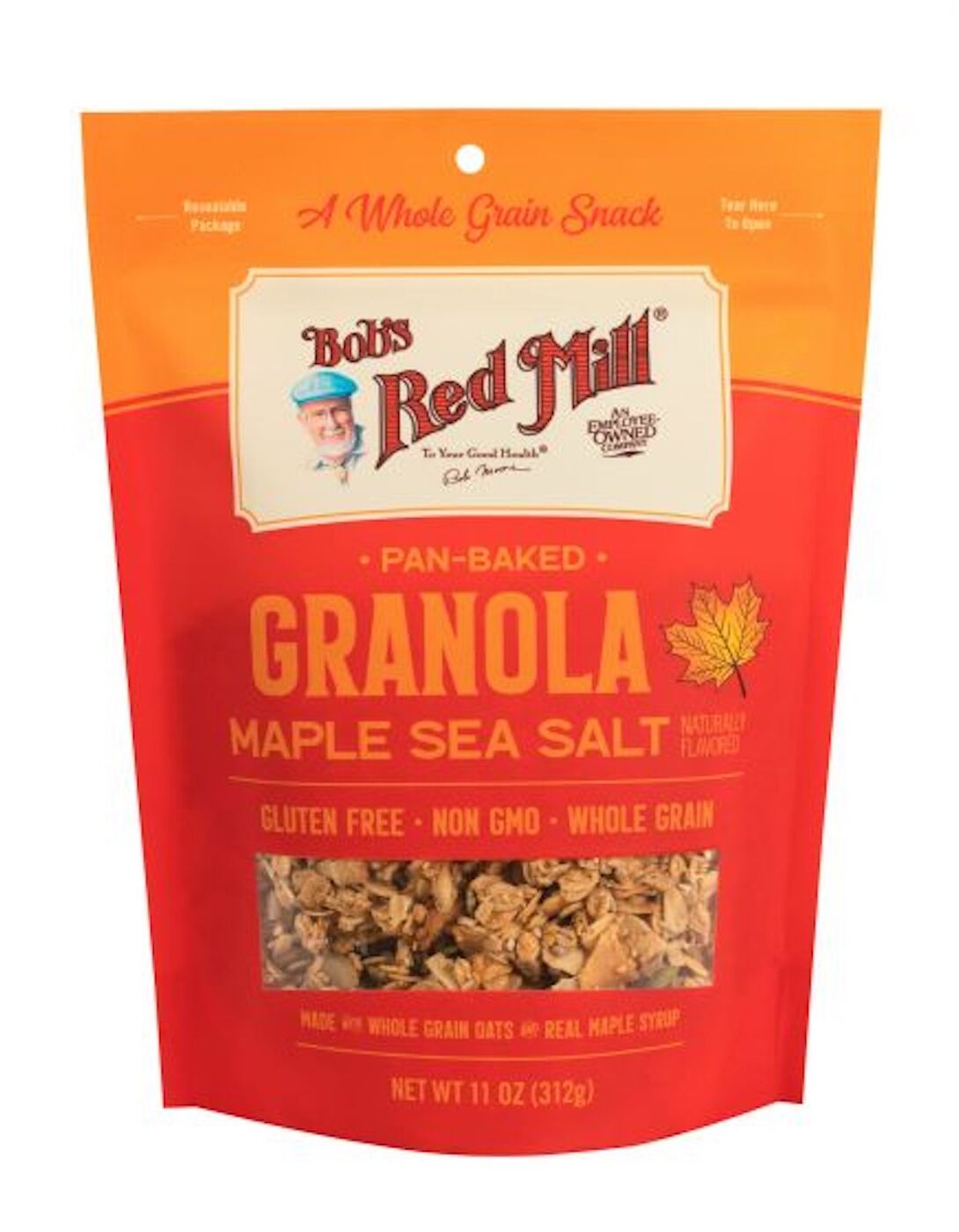 

Гранола Bob's Red Mill кленовый сироп и морская соль, 312 г, Гранола