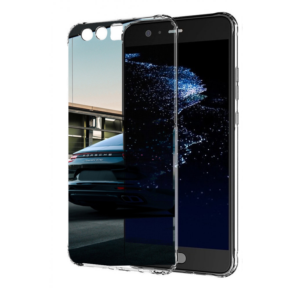 

Чехол бампер MyPads porsche порш 4 для Huawei P10 Plus противоуд, Прозрачный, Tocco