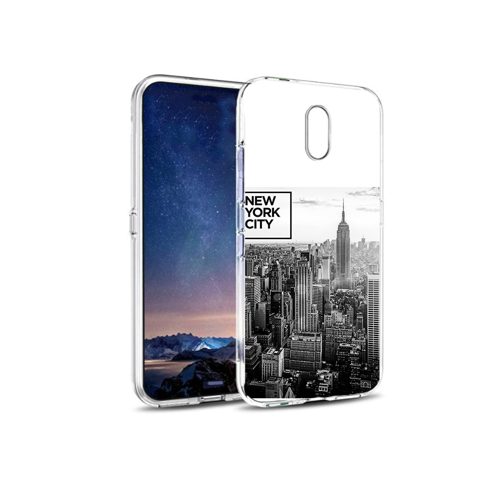 

Чехол MyPads Tocco для BQ 5016G черно белый ньюерк, Прозрачный, Tocco