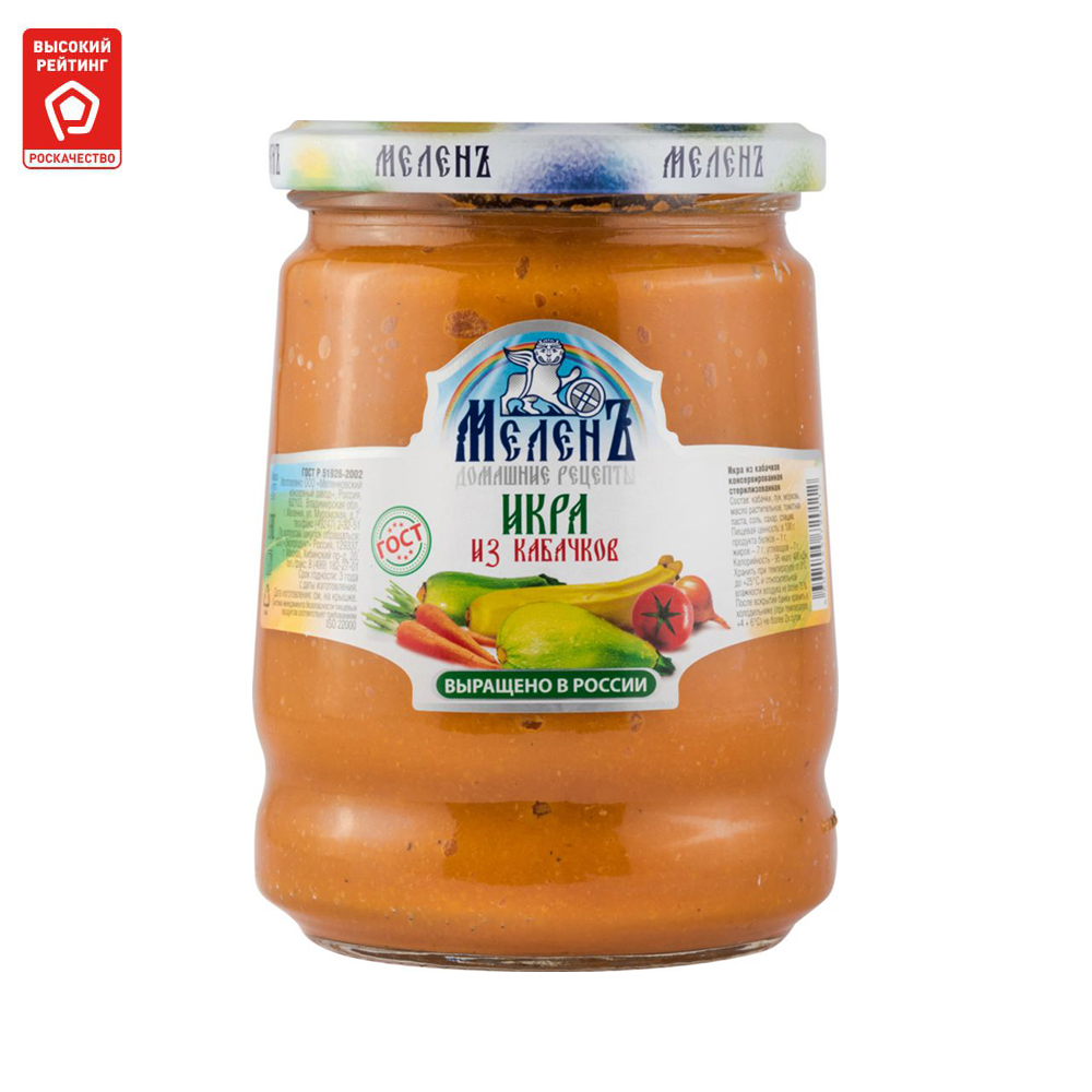 

Икра из кабачков МеленЪ 550 г