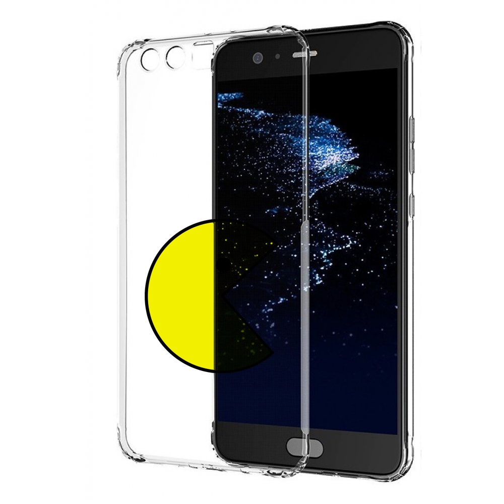 

Чехол бампер MyPads pacman-пекмен для Huawei P10 Plus противоуда, Прозрачный, Tocco