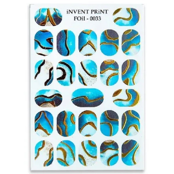 

Фольгированный слайдер iNVENT PRiNT, FOiL-033, Разноцветный