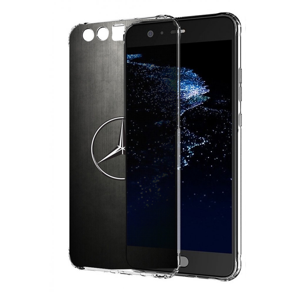 

Чехол бампер MyPads mercedes мерседес 3 мужской для Huawei P10 P, Прозрачный, Tocco